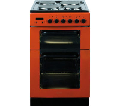 BAUMATIC  BCE520R Electric Solid Plate Cooker - Red